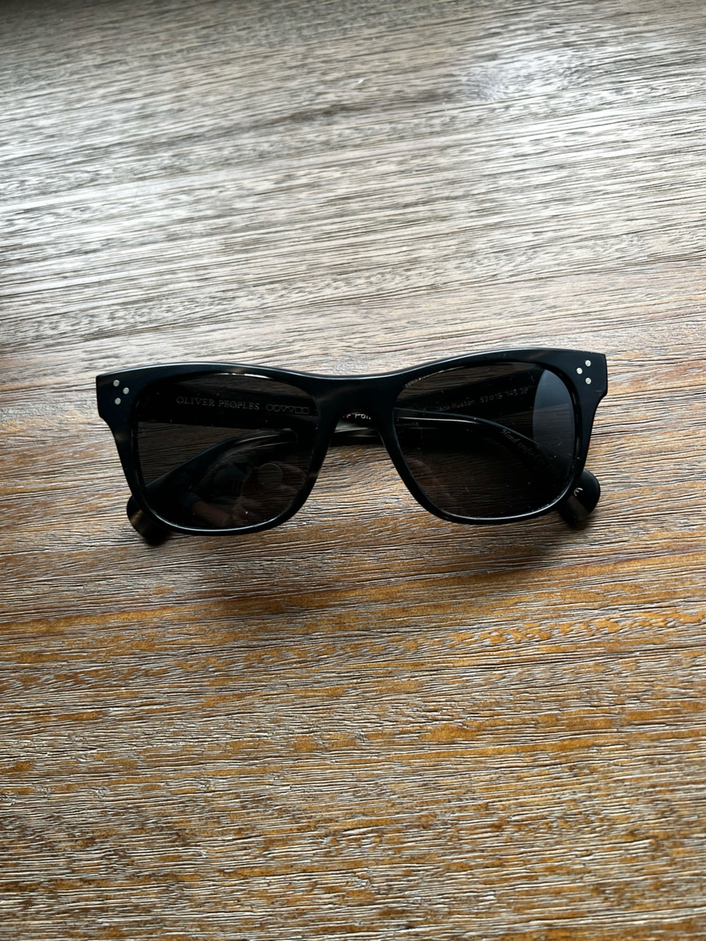 Oliver peoples tortoise / cocobolo Jack Huston sunglasses - Picture 2 of 12